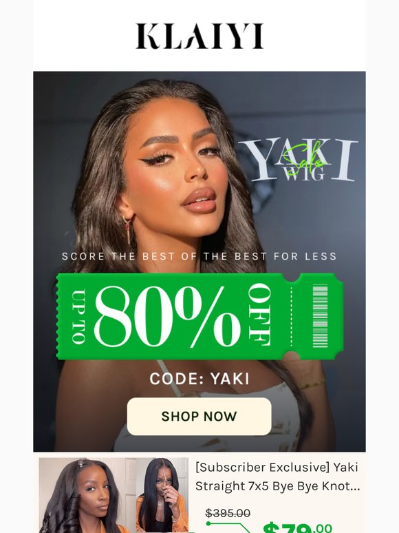 Yaki Style Revolution: Natural Looks, Incredible Value