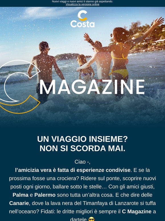 C Magazine è l’amico che ti sta sempre accanto!🙌