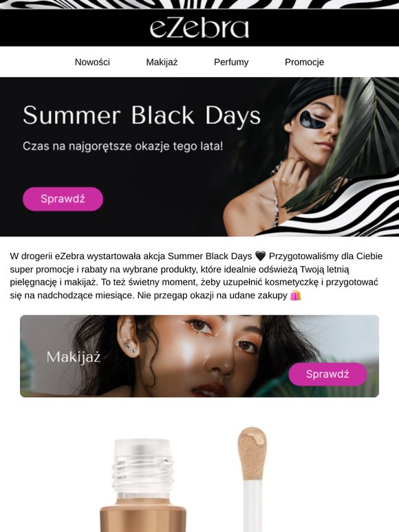 🖤 Summer Black Days - odkryj letnie rabaty!