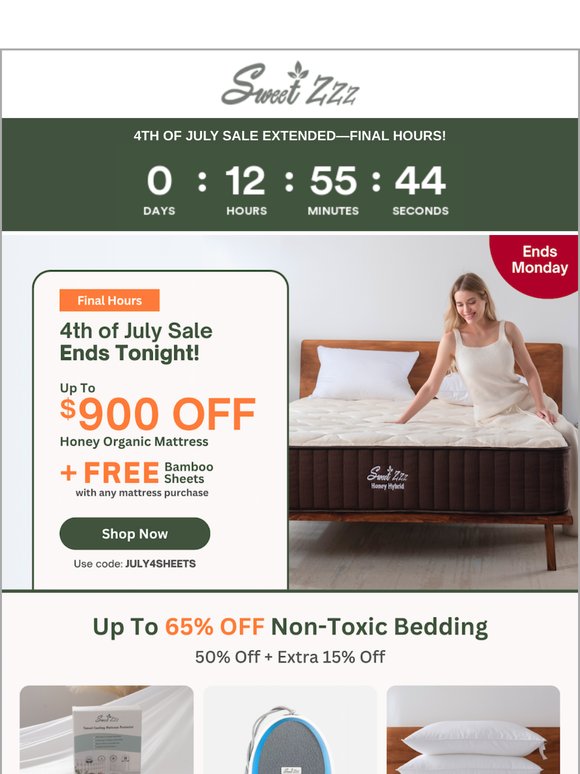 Final Hours—4th of July Sale Ends Tonight