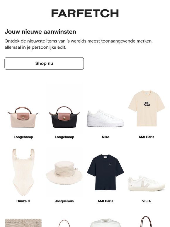 Nieuw binnen: jouw persoonlijke edit