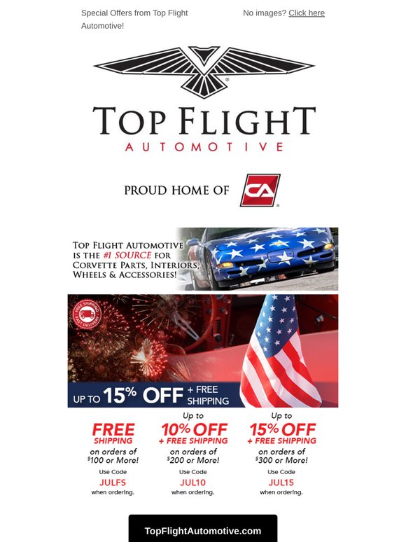 Up to 15% OFF+ FREE Shipping! 🇺🇸 Fourth of July Sale!