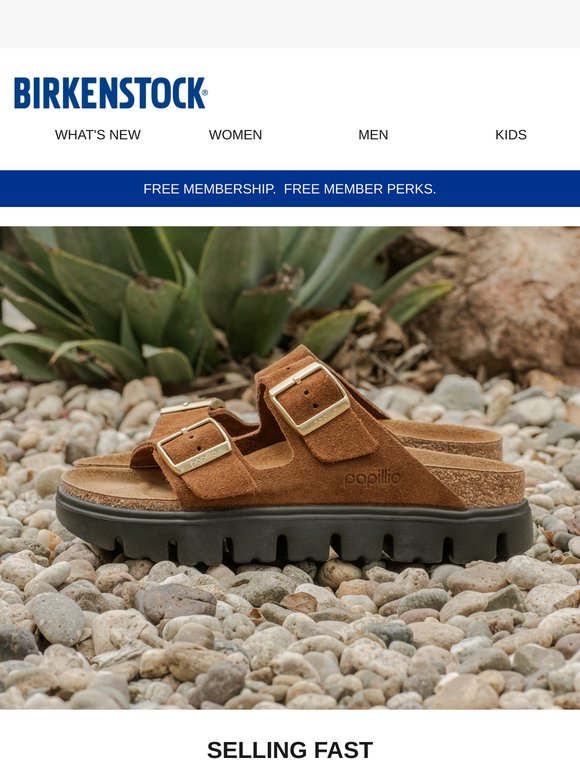 Selling fast. Your size won’t wait.