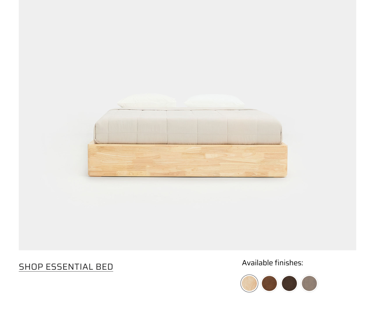 Shop Essential Bed.