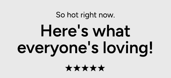 So Hot Right Now