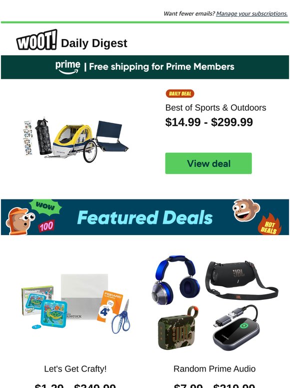 Daily Digest: Best of Sports and Outdoors and more!