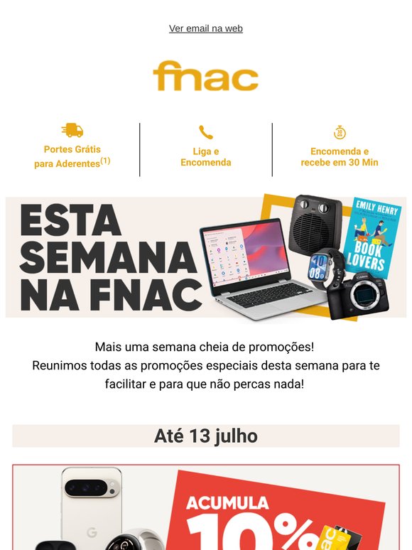Esta semana na FNAC: Cheia de promoções!