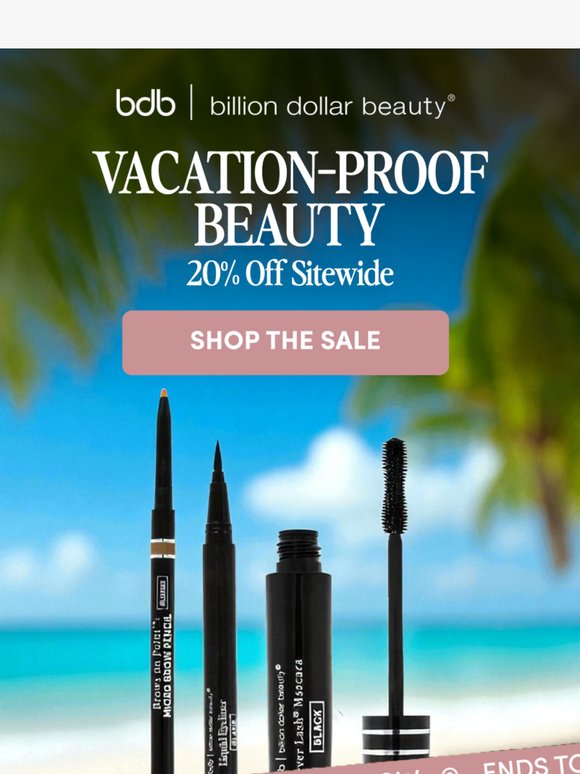 20% off Vacation Essentials ✈️