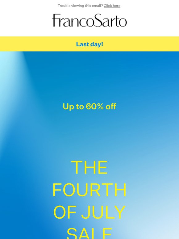 LAST DAY to get up to 60% off + Good as GOLD styles ✨