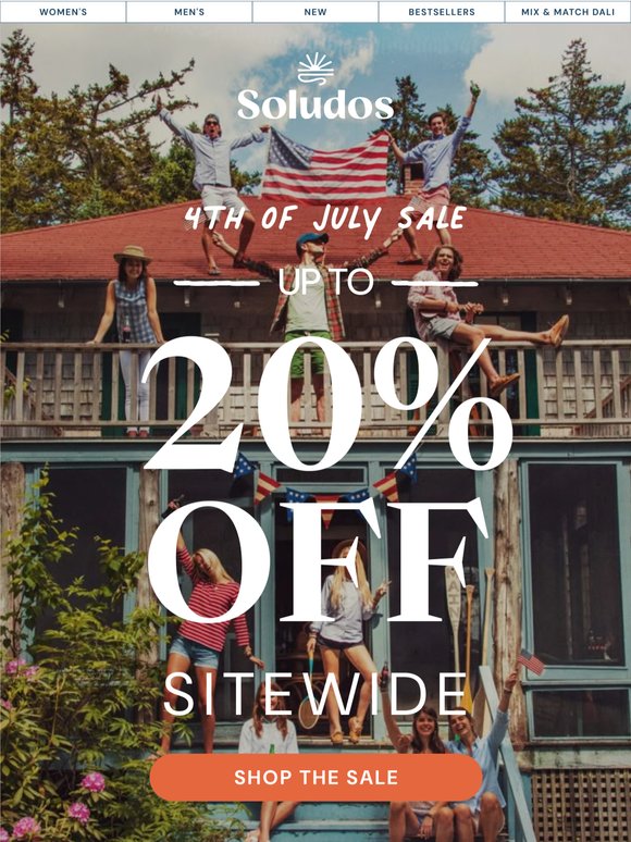 Last Call: 20% Off Ends Tonight