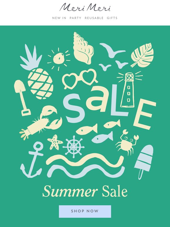 Our Summer Sale Ends Soon!