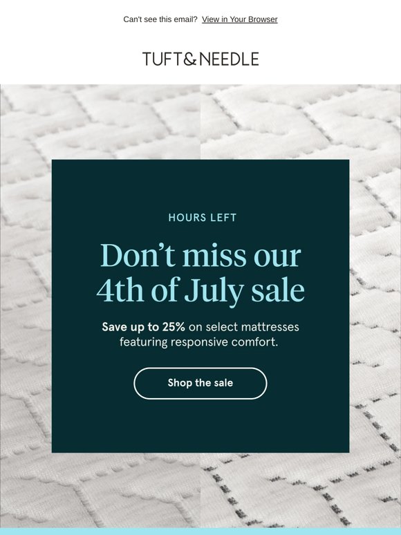 LAST CHANCE Shop 4th of July Sale