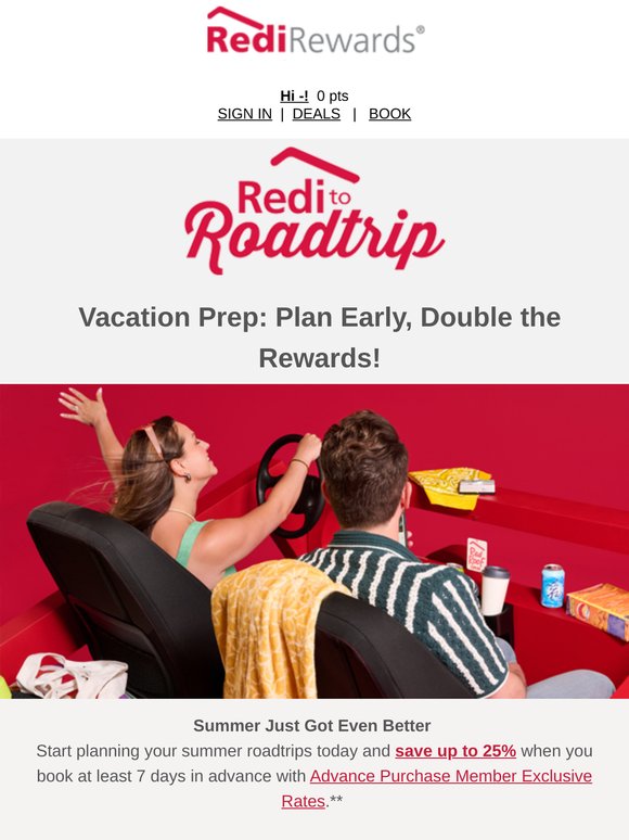Grab Your Advance Purchase Deal Before It's Gone!