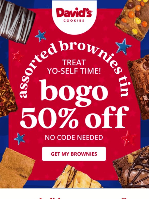 🍫 Treat Yo-Self: Brownies BOGO 50% OFF
