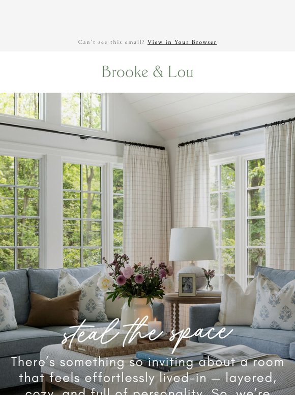 Steal the space: get the lived-In living room look