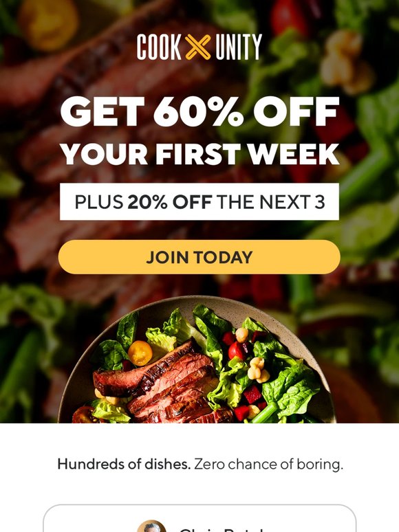 Craving gourmet tonight?