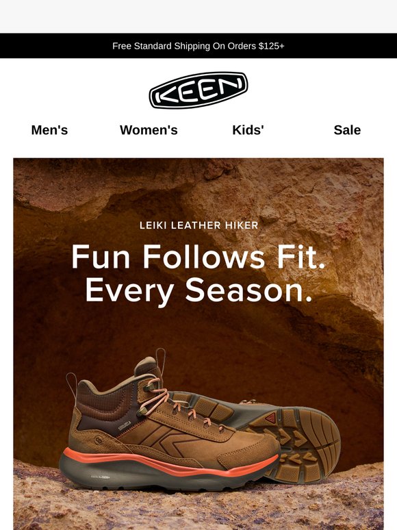 NEW Leiki Leather Hiker