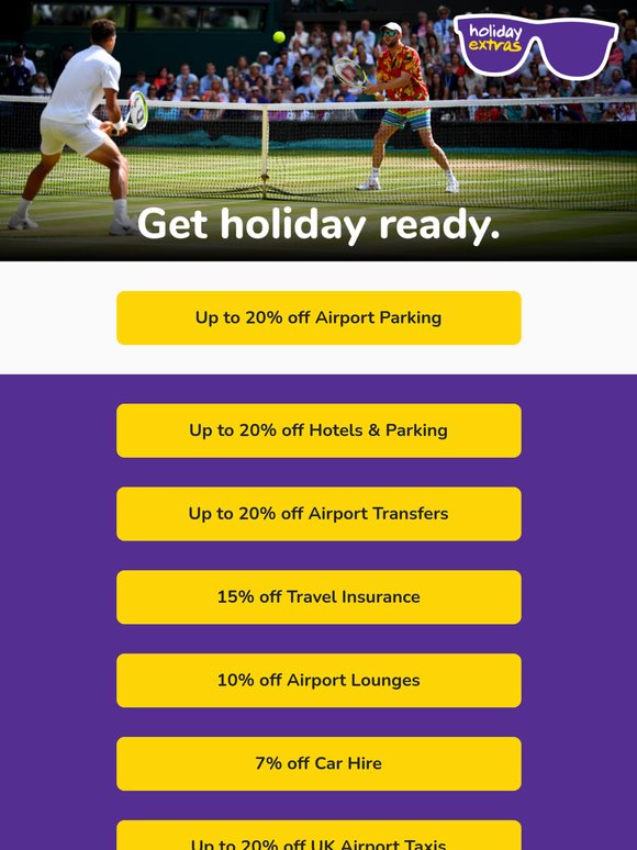 Your Airport Parking discount is inside