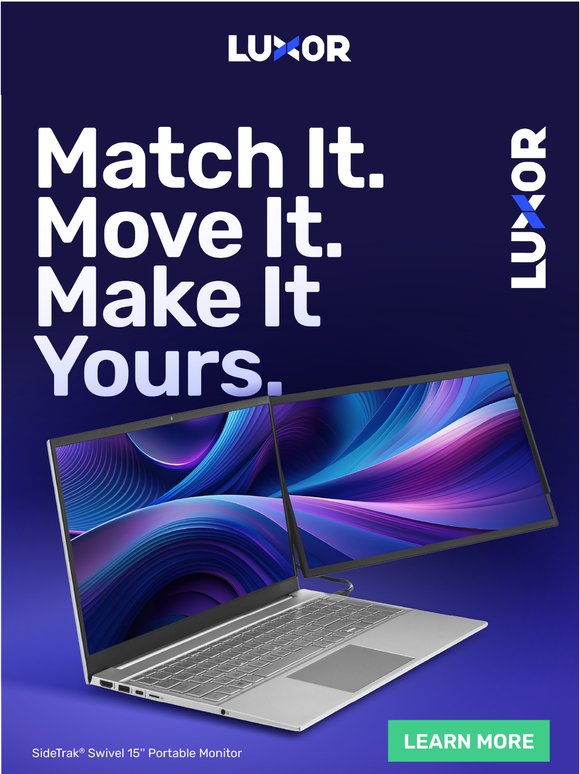 The Monitor That Moves With You