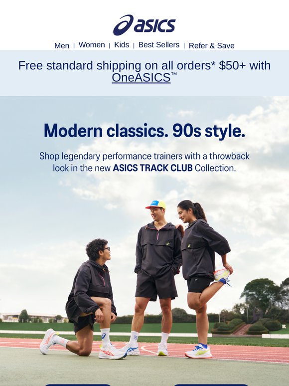 The ASICS TRACK CLUB is back