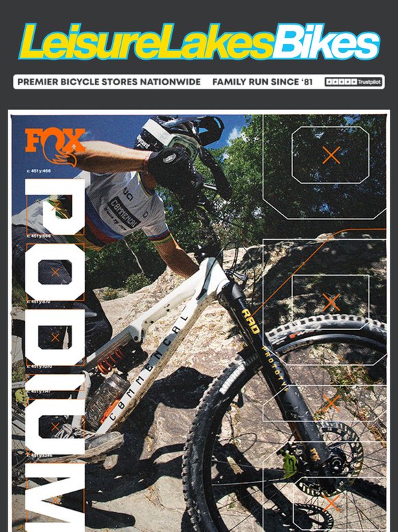 All New: Fox Podium Forks 🦊
