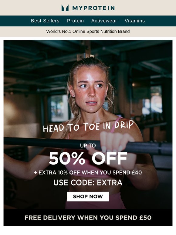Get set for Summer: Up to 50% off