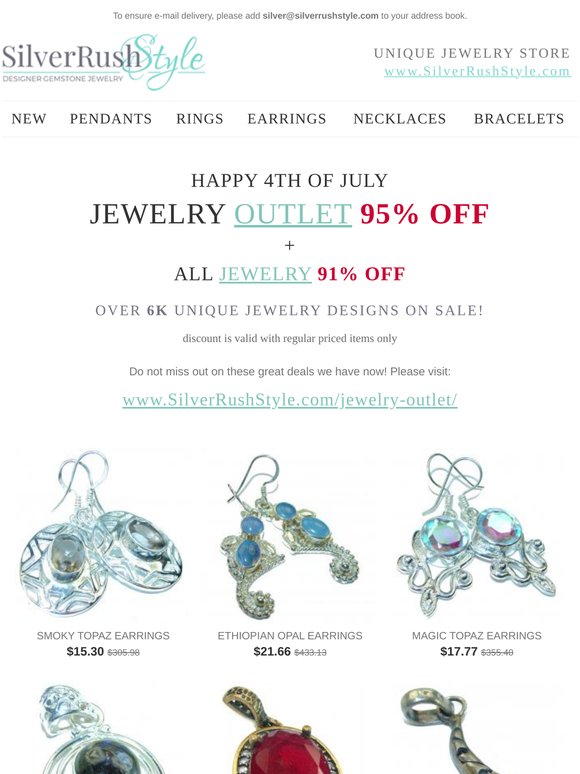 Jewelry 💎 Outlet 95% Off