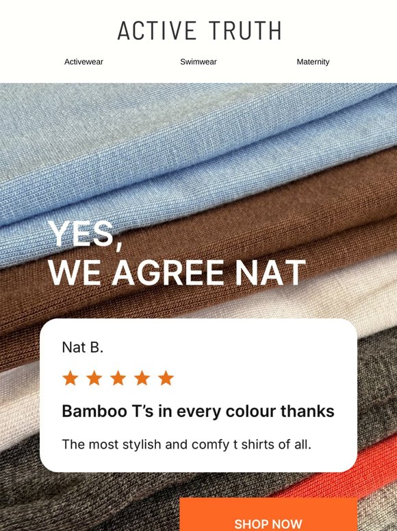 “I looove this t-shirt”