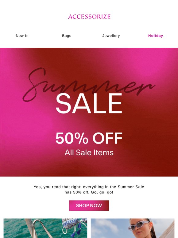‼️PSA: 50% off ALL Sale Items! ‼️