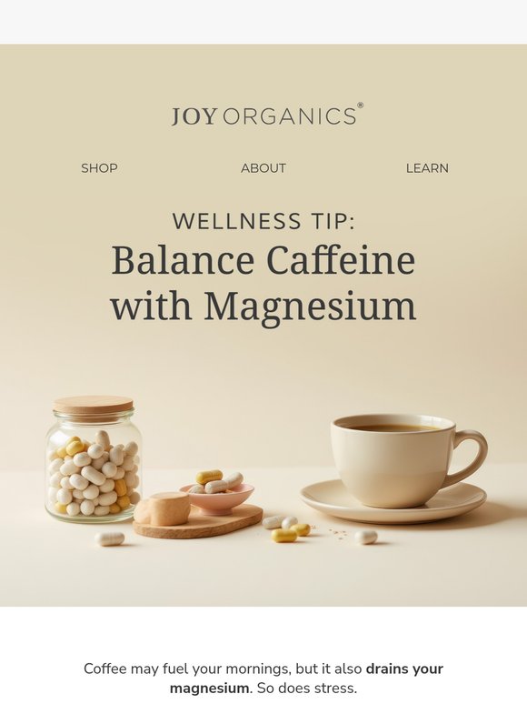 Your Favorite Stimulant Depletes This Mineral