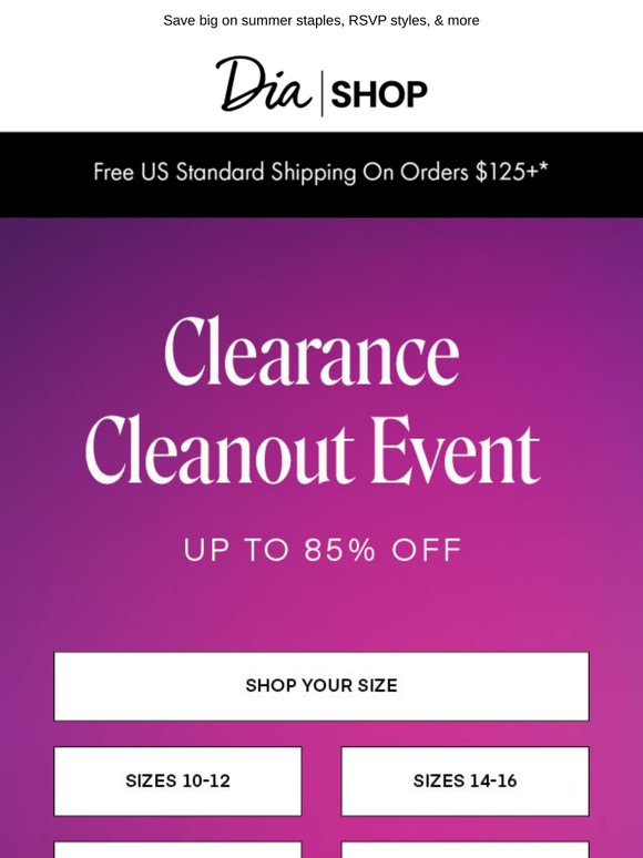 Hurry—Up to 85% off Ends Tonight!