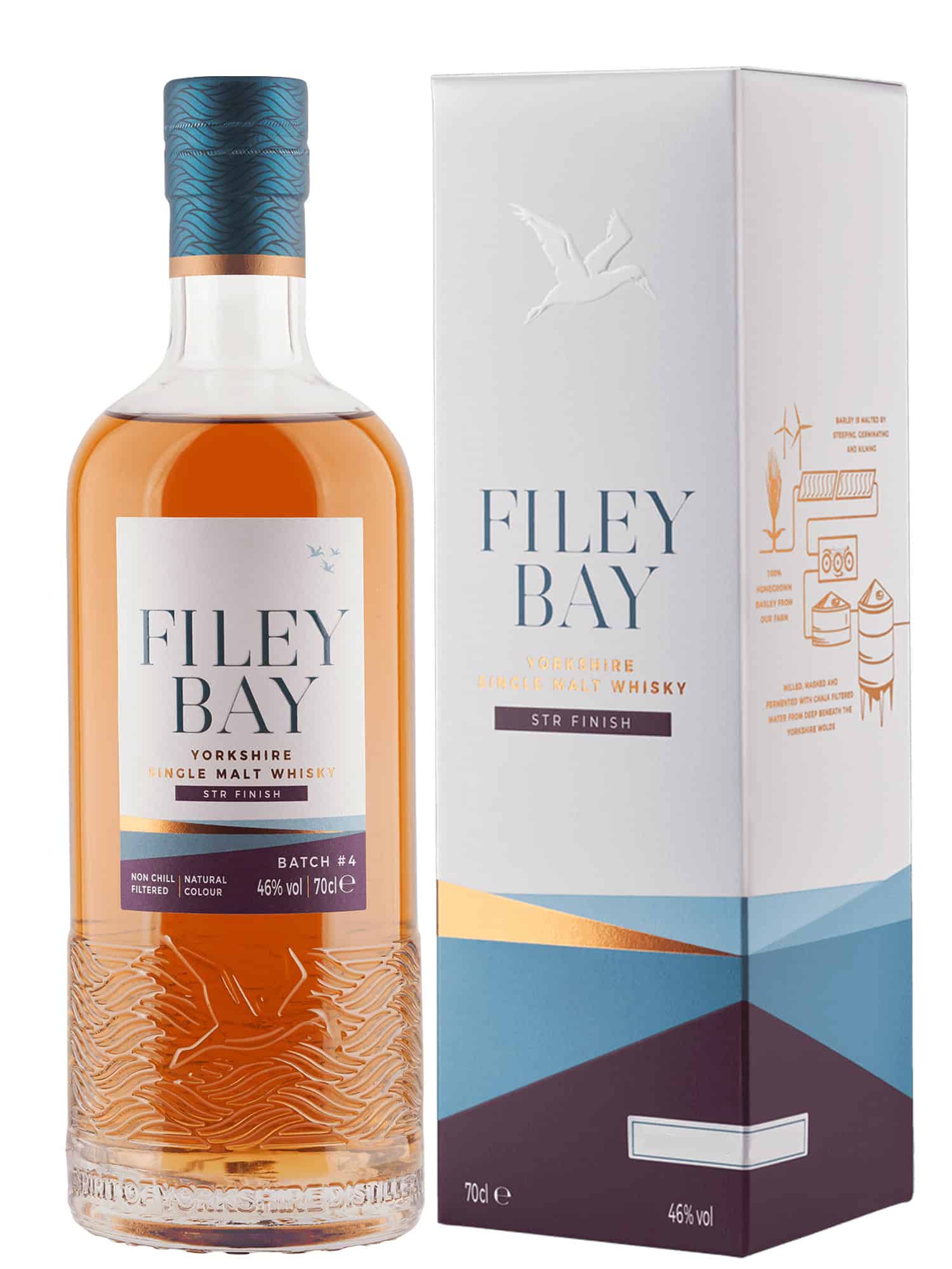 Filey Bay STR Wine Cask Finish Batch 4 English Single Malt Whisky 70cl