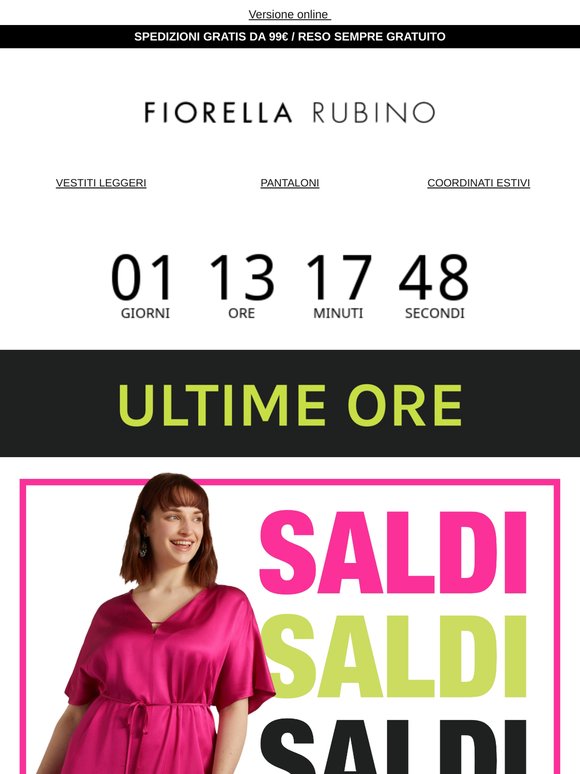 Ultime ore ⏰ EXTRA -20% ⏰