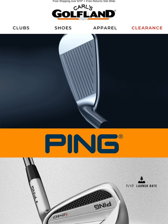 NEW PING 😮 i240 Irons + iDi Driving Iron
