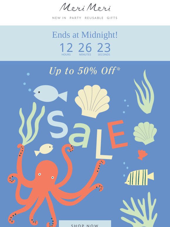 Last Chance! An Extra 15% Off Summer Sale