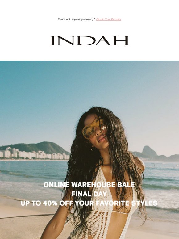 SALE ENDS TONIGHT.