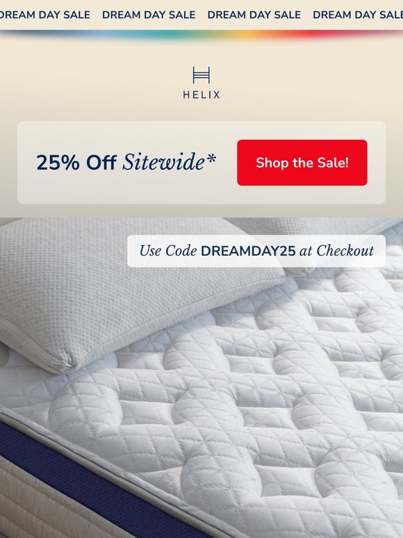 Dream Day Sale now LIVE