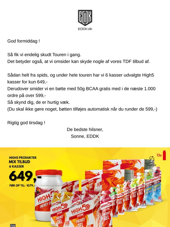Mix 6 kasser High5 for kun 649,-