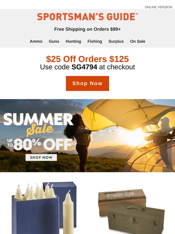 $25 Off Orders $125 >> Picks For You