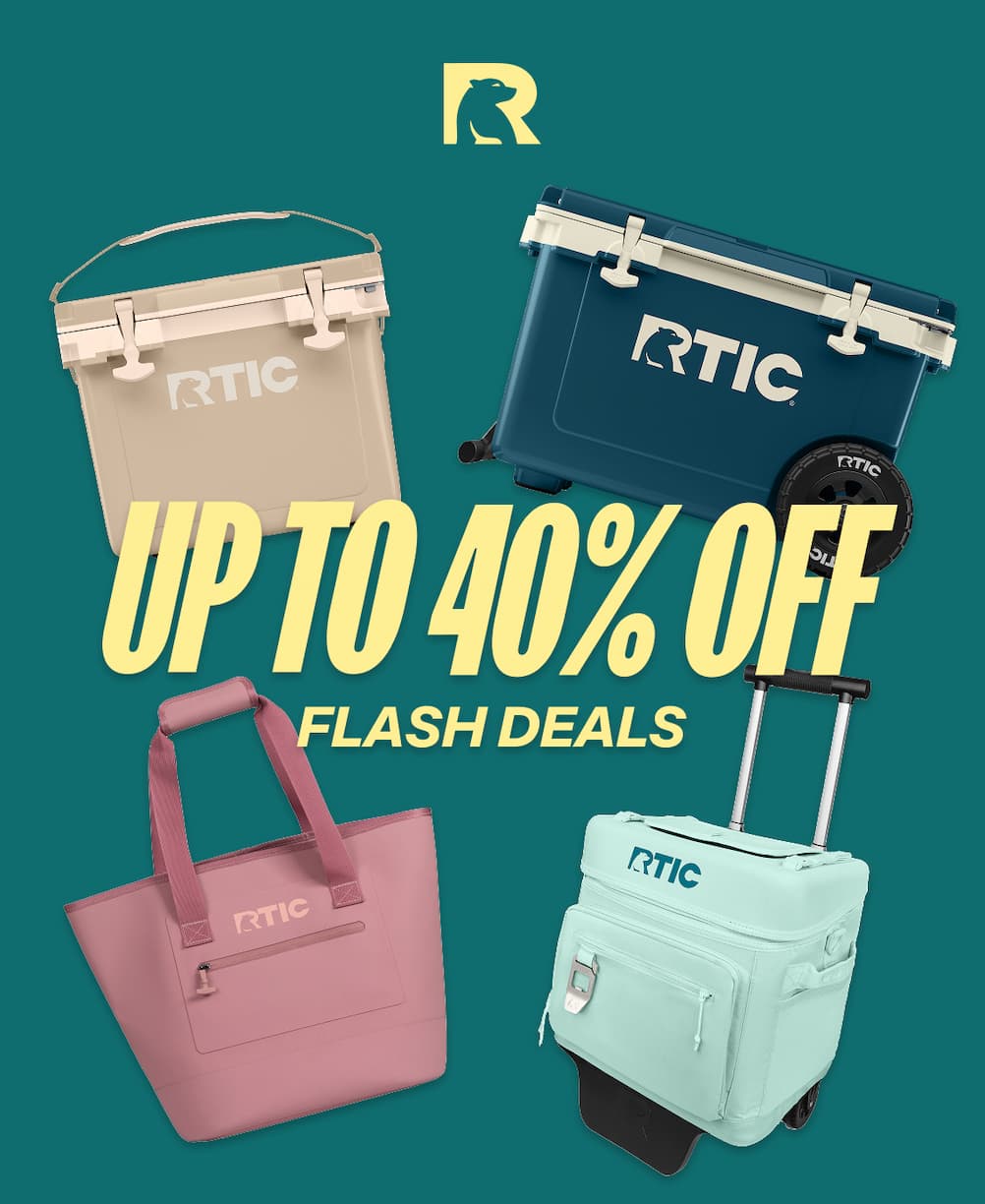 Up to 40% off Summer Flash Sale