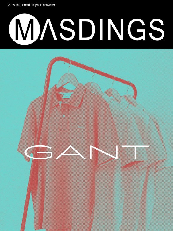 25% Off New Season Gant