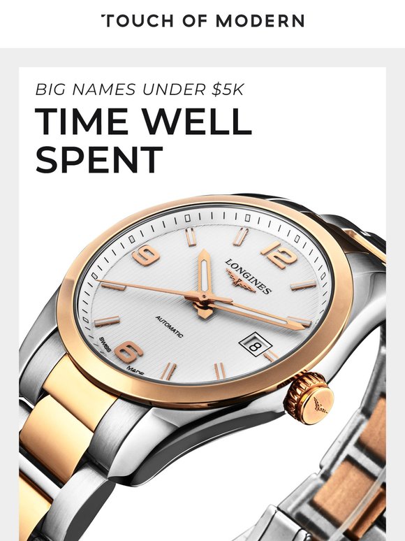 Top-notch Timepieces Under $5k