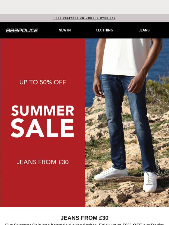 JEANS FROM £30