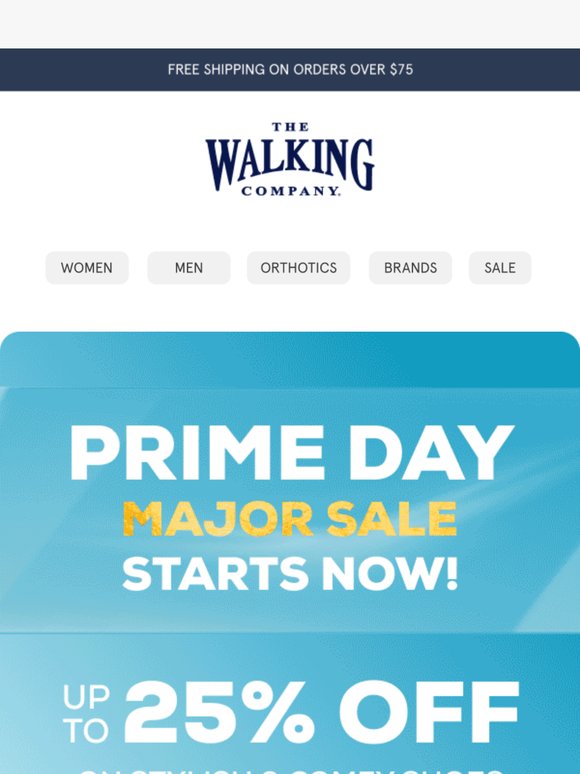 Prime Day = Up to 25% Off Shoe Bliss! 😍