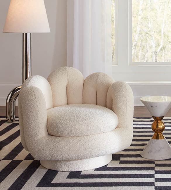 Serpentine Swivel Chair
