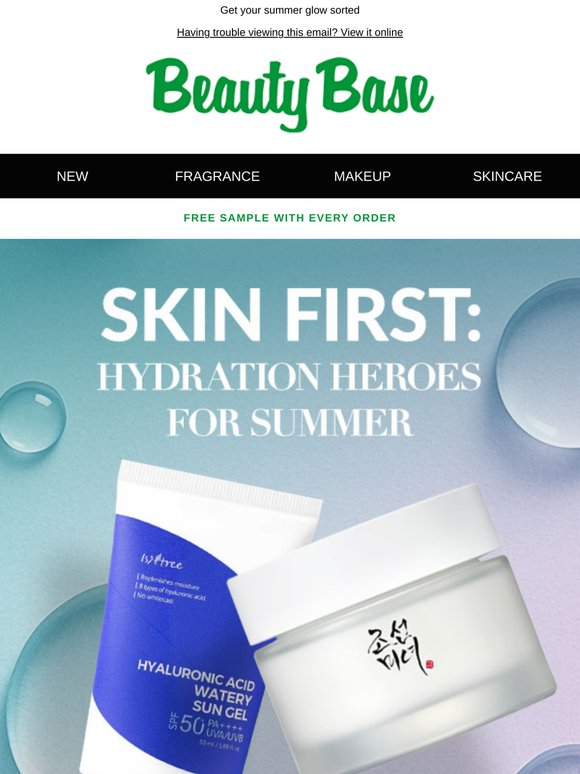 Your hydration heroes...