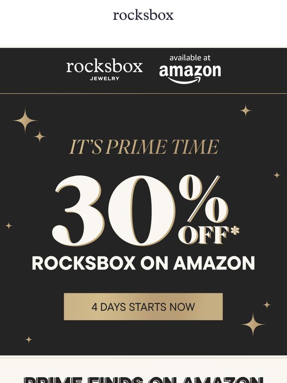⚡️Prime Steals: 30% Off at Amazon