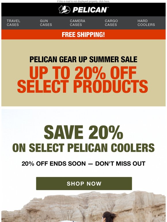20% Off Select Coolers - Your Summer Just Got Cooler