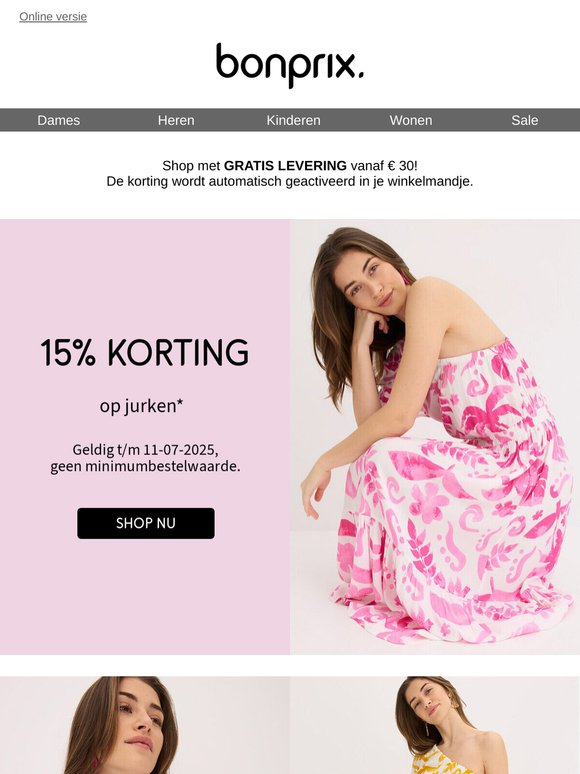 15% korting – laatste kans 🔔