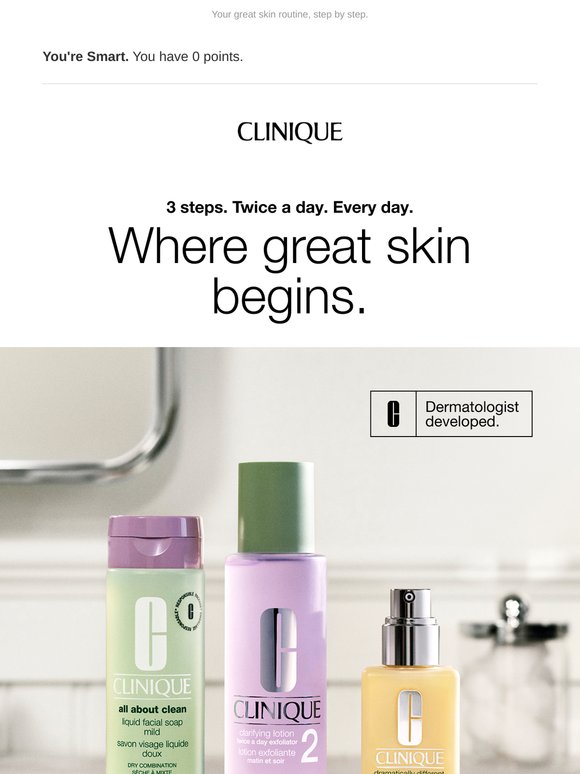 Open for great skin. Plus a new SPF.